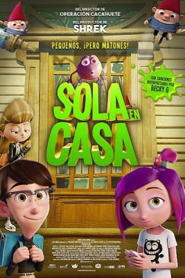 Sola en casa