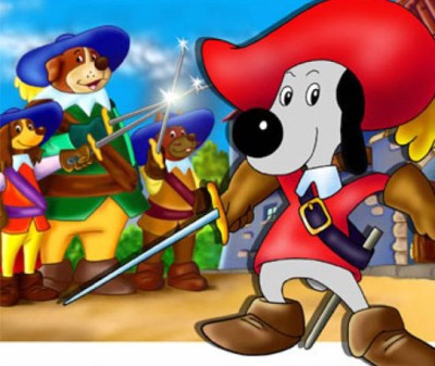 D'Artacan y los tres mosqueperros