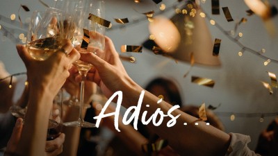 Adiós...